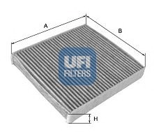 Купить 54.111.00 UFI Фильтр, воздух во внутренном пространстве в интернет-магазине Ravta – самая низкая цена