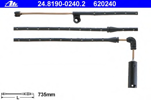 Купить 8dk355250-661 HELLA PAGID Сигнализатор, износ тормозных колодок в интернет-магазине Ravta – самая низкая цена