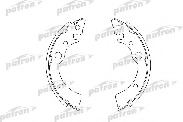 Купить psp219 PATRON Комплект тормозных колодок в интернет-магазине Ravta – самая низкая цена