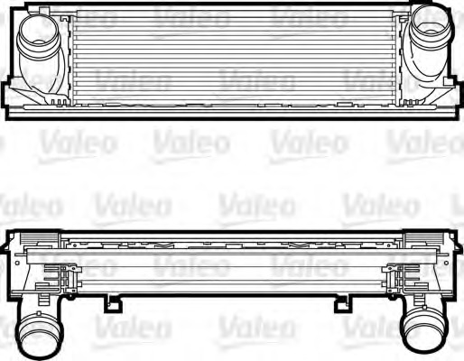 818259 VALEO Интеркулер