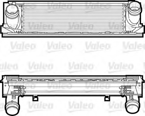 818260 VALEO Интеркулер