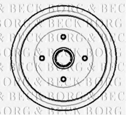 Купить BBR7003 BORG & BECK Тормозной барабан в интернет-магазине Ravta – самая низкая цена
