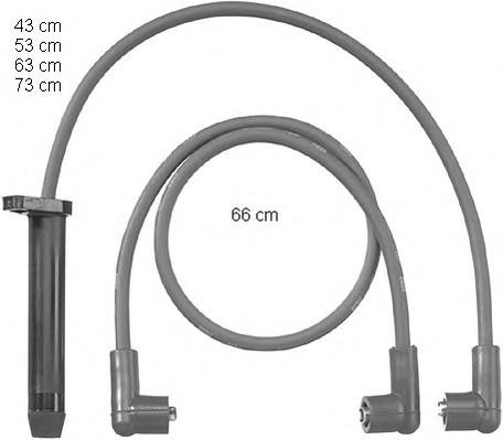 Купить 0986356868 Bosch Комплект проводов зажигания в интернет-магазине Ravta – самая низкая цена