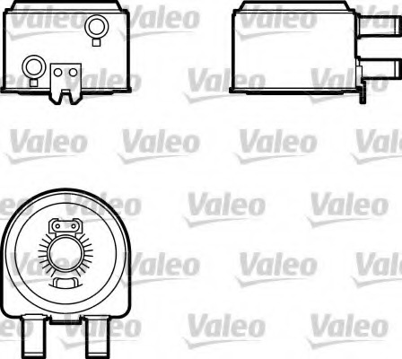 Купить 817704 Valeo масляный радиатор, двигательное масло в интернет-магазине Ravta – самая низкая цена