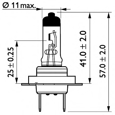 13972mdc1 PHILIPS Лампа накаливания, фара дальнего света; Лампа накаливания, основная фара; Лампа накаливания, противотуманная фара; Лампа накаливания