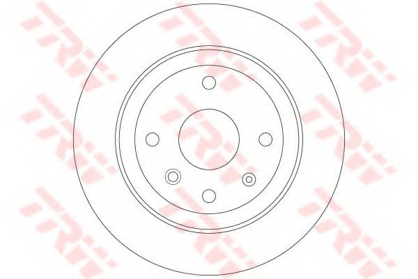 DF6360 TRW Тормозной диск