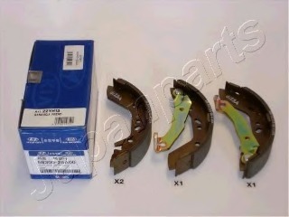 GF-H13AF Japanparts Комплект тормозных колодок