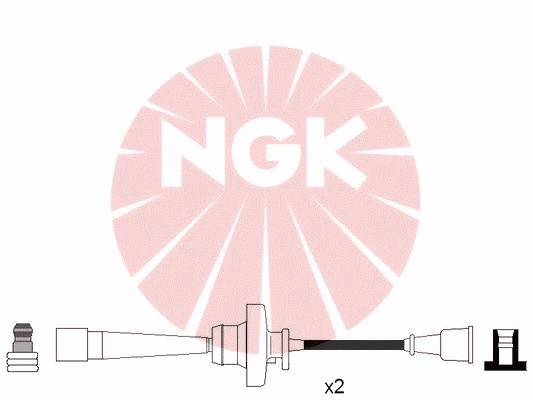 4104 NGK Комплект проводов зажигания