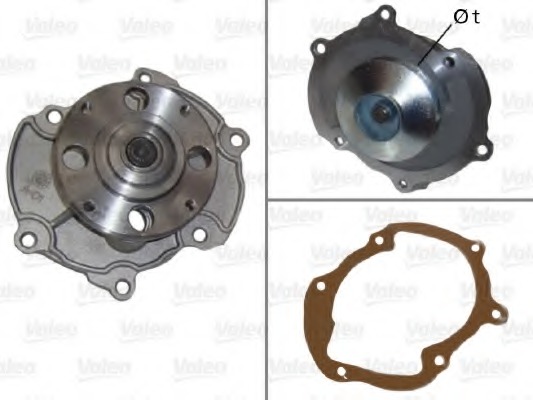 506866 Valeo Водяной насос