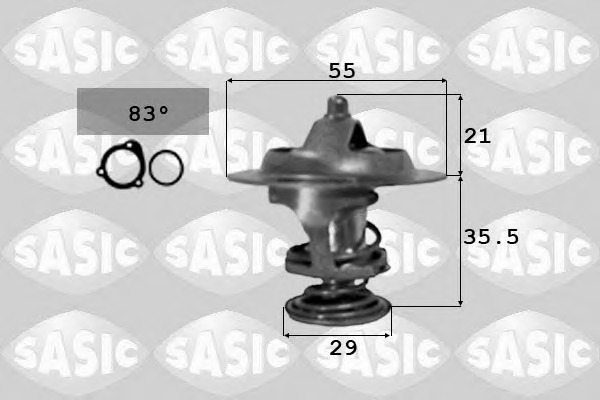 3381231 SASIC Термостат, охлаждающая жидкость