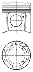 99697600 KOLBENSCHMIDT Поршень