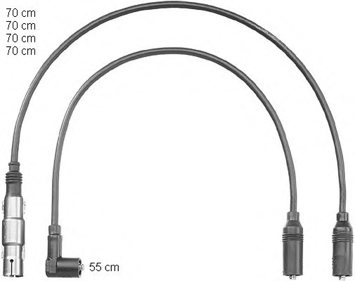 Купить zef1199 BERU Комплект проводов зажигания в интернет-магазине Ravta – самая низкая цена