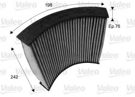 715719 VALEO Фильтр, воздух во внутренном пространстве