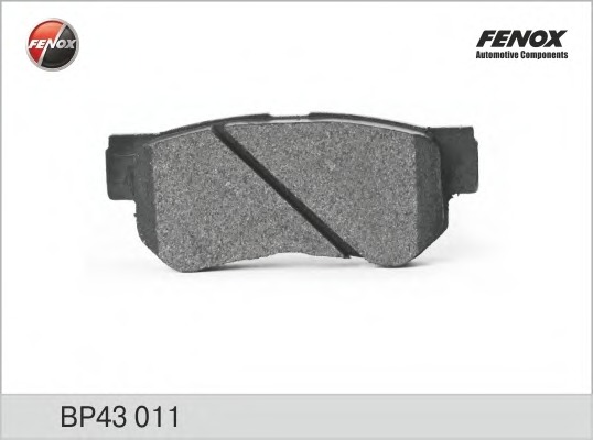 Купить BP43011 FENOX Комплект тормозных колодок, дисковый тормоз в интернет-магазине Ravta – самая низкая цена