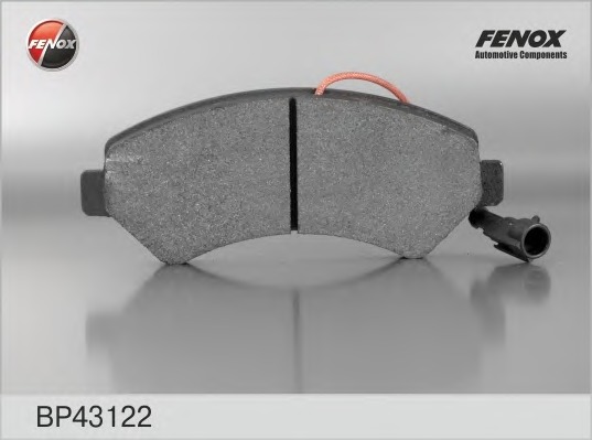 BP43122 FENOX Комплект тормозных колодок, дисковый тормоз