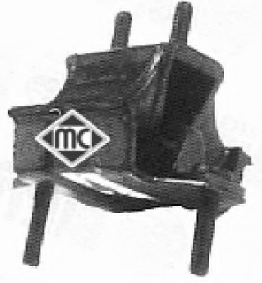 02798 Metalcaucho Подвеска, держатель ступенчатой коробки передач