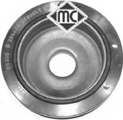 04774 Metalcaucho Ременный шкив, коленчатый вал