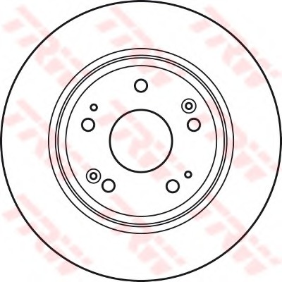 DF4982 TRW Тормозной диск