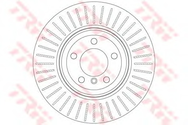 DF6476S TRW Тормозной диск