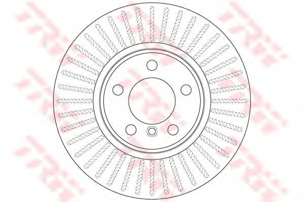 DF8050 TRW Тормозной диск