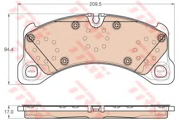 245531601 ZIMMERMANN Комплект тормозных колодок, дисковый тормоз