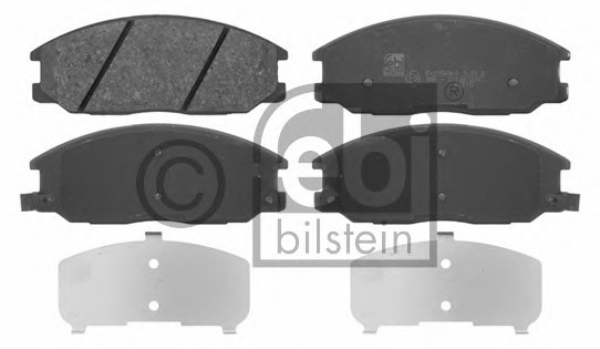 0986424729 Bosch Комплект тормозных колодок, дисковый тормоз