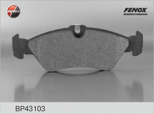 BP43103 FENOX Комплект тормозных колодок, дисковый тормоз
