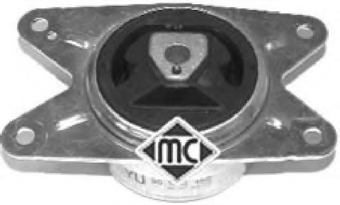 04393 Metalcaucho Подвеска, двигатель