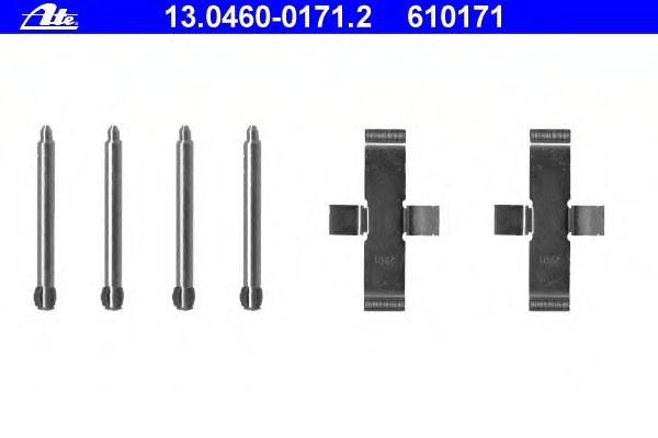 Купить 13.0460-0171.2 ATE Комплектующие, колодки дискового тормоза в интернет-магазине Ravta – самая низкая цена