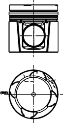 40733600 KOLBENSCHMIDT Поршень