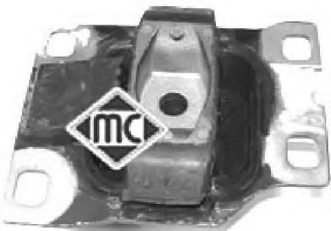 04104 Metalcaucho Подвеска, двигатель