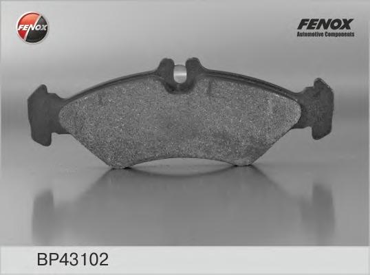 BP43102 FENOX Комплект тормозных колодок, дисковый тормоз