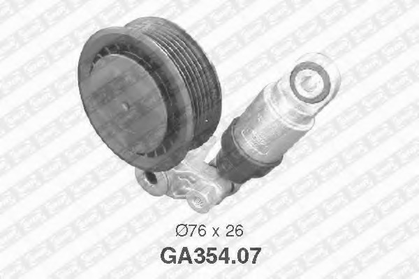 Купить GA354.07 SNR Натяжной ролик, поликлиновой  ремень в интернет-магазине Ravta – самая низкая цена
