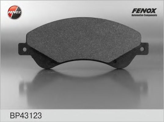 BP43123 FENOX Комплект тормозных колодок, дисковый тормоз