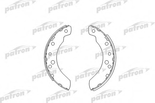 Купить psp394 PATRON Комплект тормозных колодок в интернет-магазине Ravta – самая низкая цена
