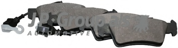 Купить 1163706710 JP Group Комплект тормозных колодок, дисковый тормоз в интернет-магазине Ravta – самая низкая цена