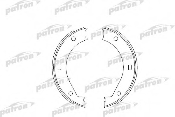 Купить psp272 PATRON Комплект тормозных колодок, стояночная тормозная система в интернет-магазине Ravta – самая низкая цена