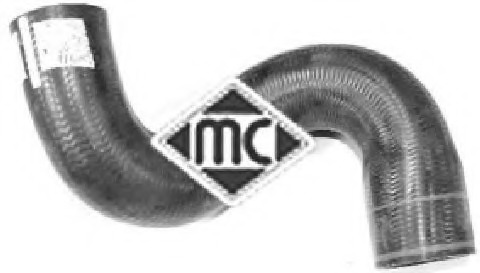 08620 Metalcaucho Шланг радиатора