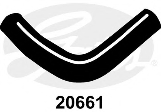 20661 GATES Шланг радиатора