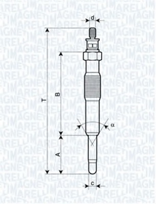 Купить 062900017304 MAGNETI MARELLI Свеча накаливания в интернет-магазине Ravta – самая низкая цена