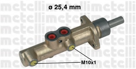 05-0235 METELLI Главный тормозной цилиндр