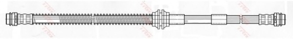 PHA426 TRW Тормозной шланг
