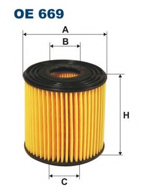 Купить OE669 Filtron Масляный фильтр в интернет-магазине Ravta – самая низкая цена