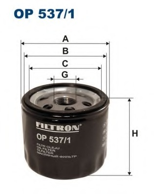 OP537/1 Filtron Масляный фильтр