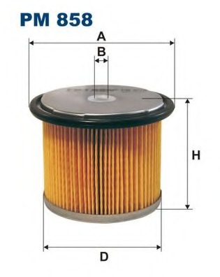 PM858 Filtron Топливный фильтр
