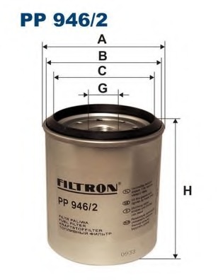 Купить pp946/2 FILTRON Топливный фильтр в интернет-магазине Ravta – самая низкая цена