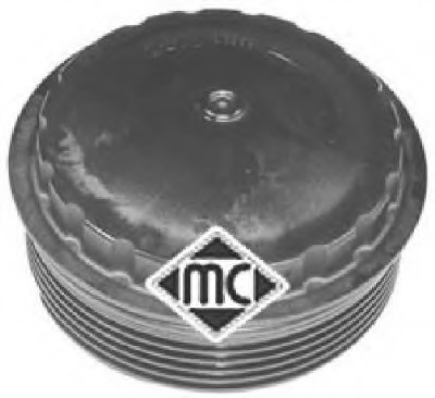03840 Metalcaucho Крышка, корпус маслянного фильтра