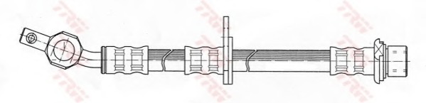 PHD374 TRW Тормозной шланг