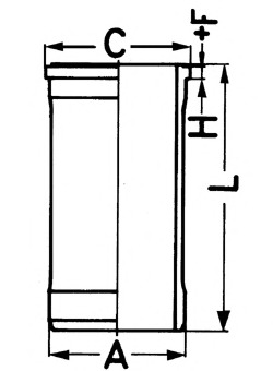 89417110 KOLBENSCHMIDT Гильза цилиндра