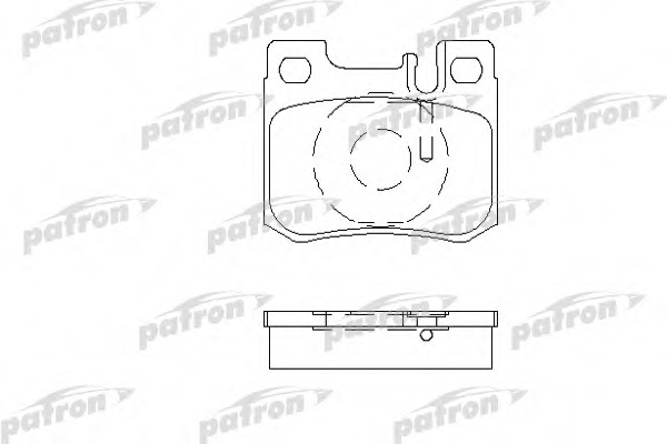Купить pbp693 PATRON Комплект тормозных колодок, дисковый тормоз в интернет-магазине Ravta – самая низкая цена